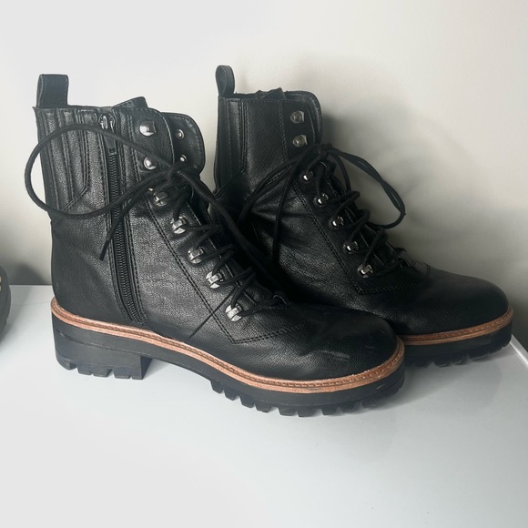 Nine West Ivani Combat Boots - Picture 4 of 4